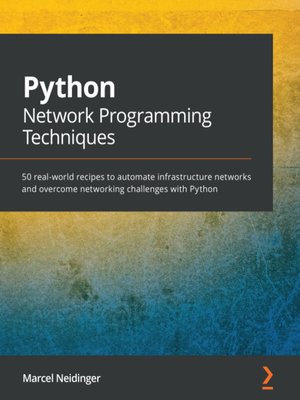 cover image of Python Network Programming Techniques